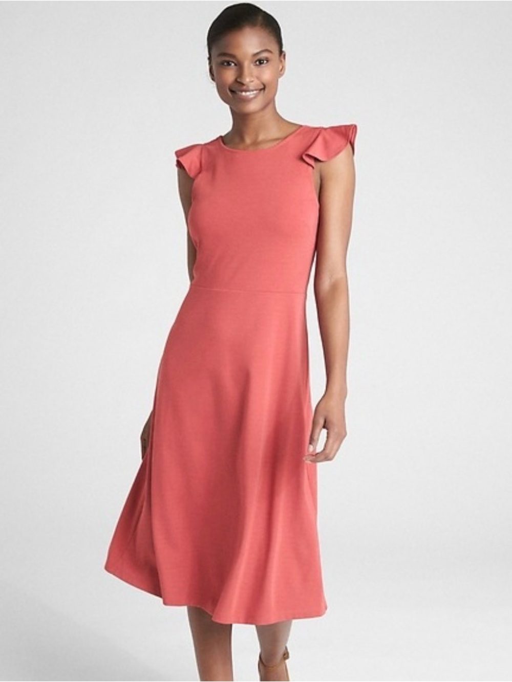 🆕Gap Sleeveless Ruffle A-line Dress